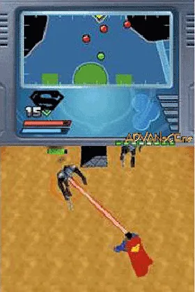 Justice League Heroes (USA) screen shot game playing